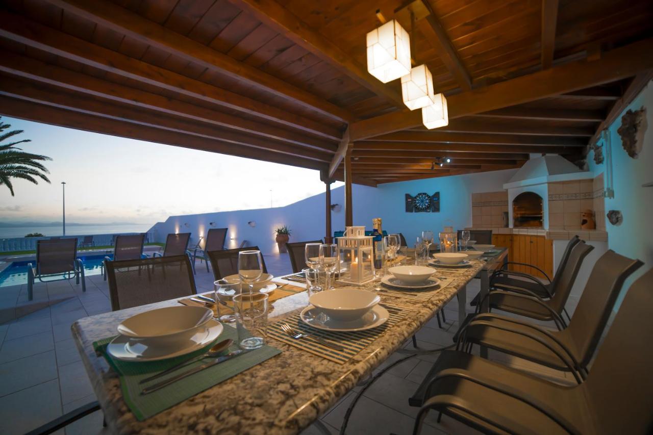 פלאיה בלנקה Stunning Sea View Villa With 6 Bedrooms & Heated Pool - Villa Renaissance מראה חיצוני תמונה